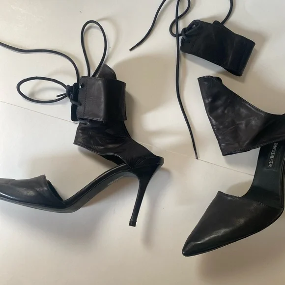Vintage Ann Demeulemeester cuff shoes
